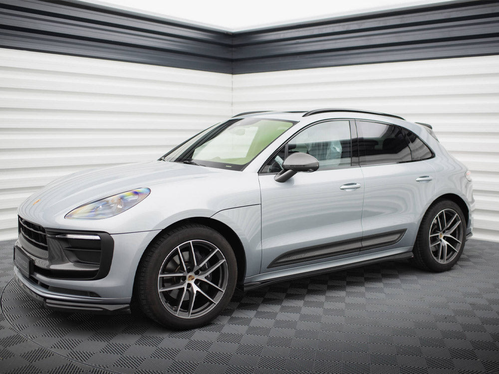 Side Skirts Diffusers compatible with Porsche Macan T / GTS Mk1 Facelift 2