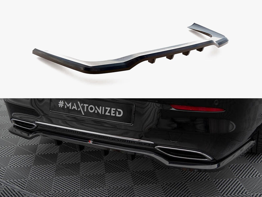 Rear Splitter (Vertical Bars) compatible with Mercedes-Benz CLA Coupe C118
