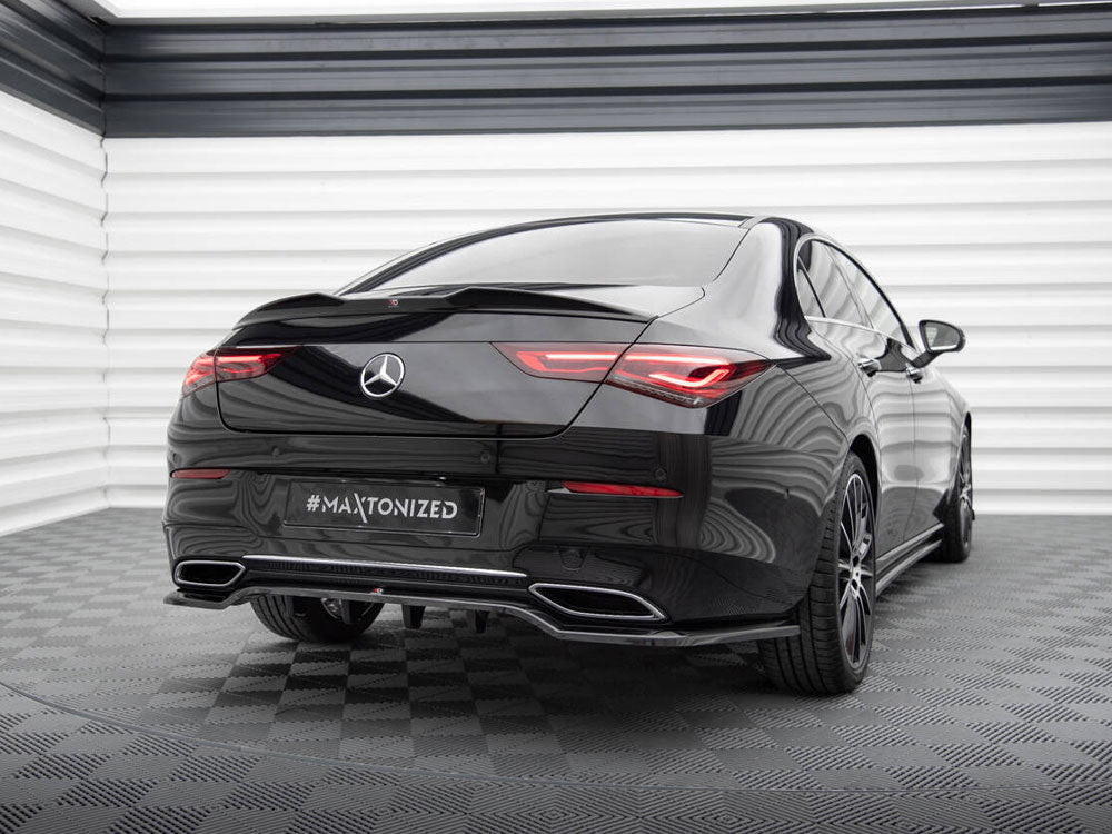 Rear Splitter (Vertical Bars) compatible with Mercedes-Benz CLA Coupe C118