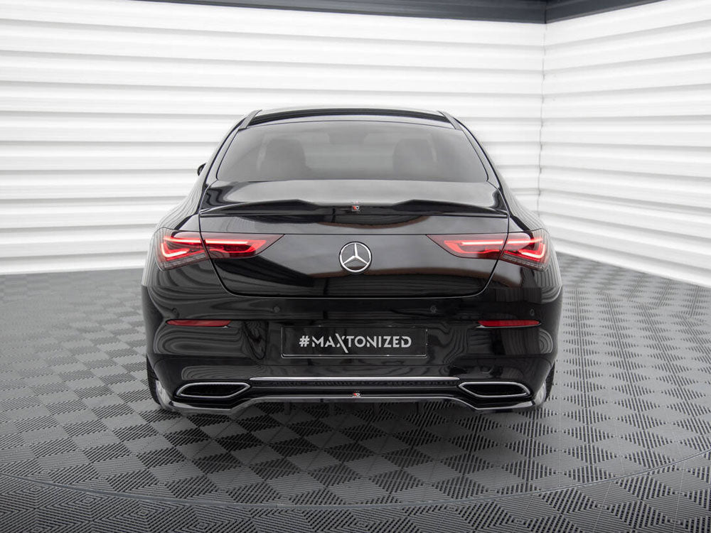 Rear Splitter (Vertical Bars) compatible with Mercedes-Benz CLA Coupe C118