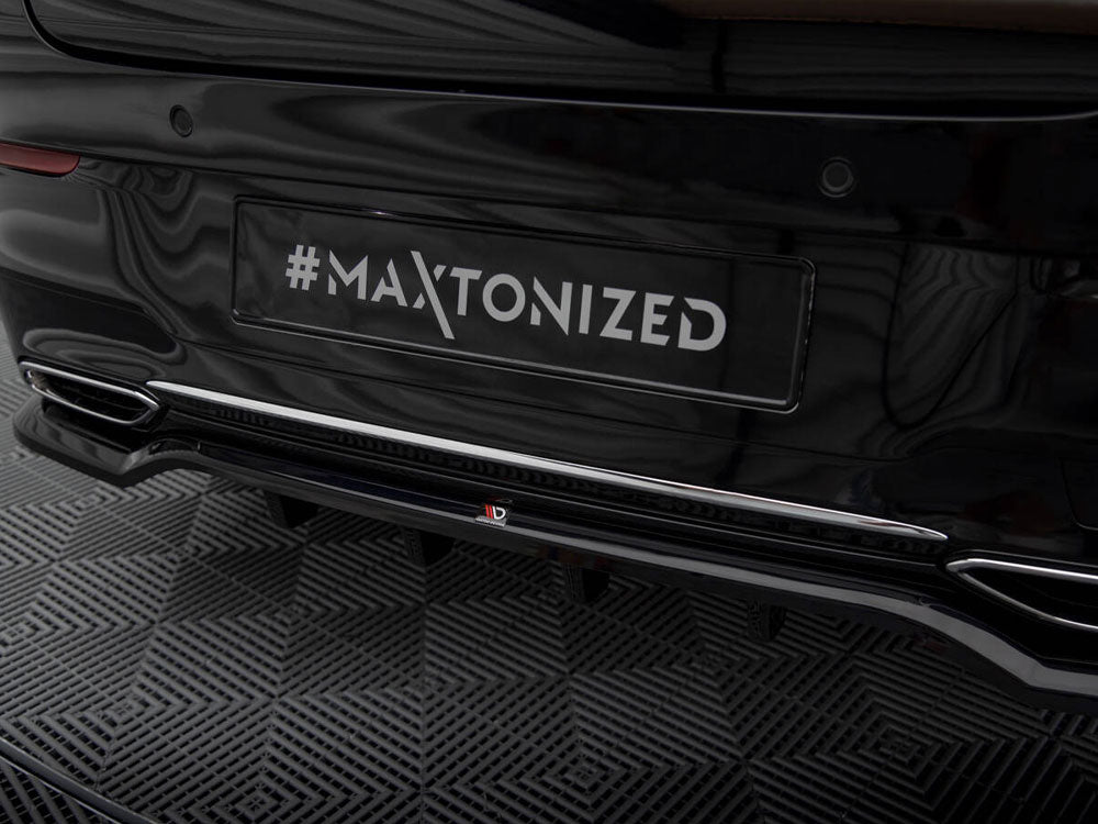 Rear Splitter (Vertical Bars) compatible with Mercedes-Benz CLA Coupe C118