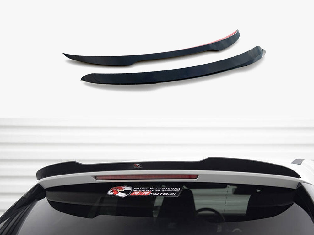 Spoiler CAP compatible with Mercedes-Benz CLA Shooting Brake AMG Line X118 - Carbon Look
