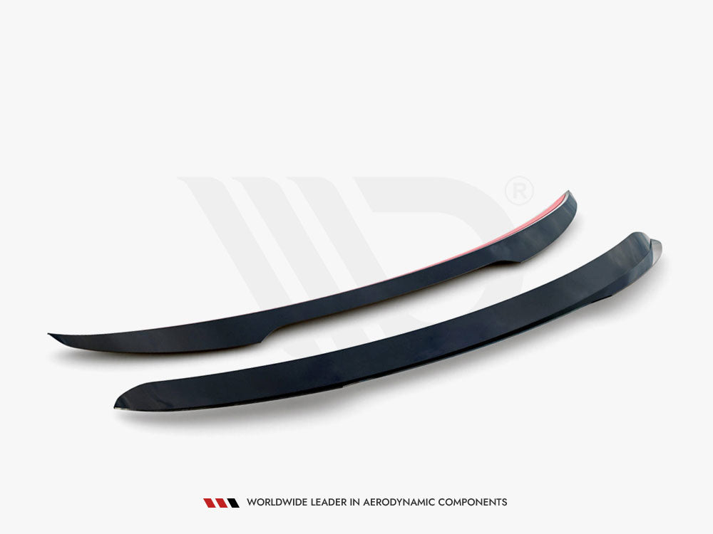Spoiler CAP compatible with Mercedes-Benz CLA Shooting Brake AMG Line X118 - Carbon Look