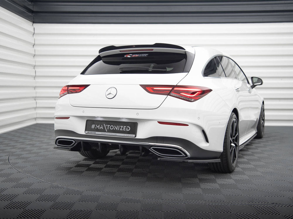 Rear Side Splitters compatible with Mercedes-Benz CLA AMG Line X118