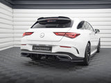 Rear Side Splitters compatible with Mercedes-Benz CLA AMG Line X118