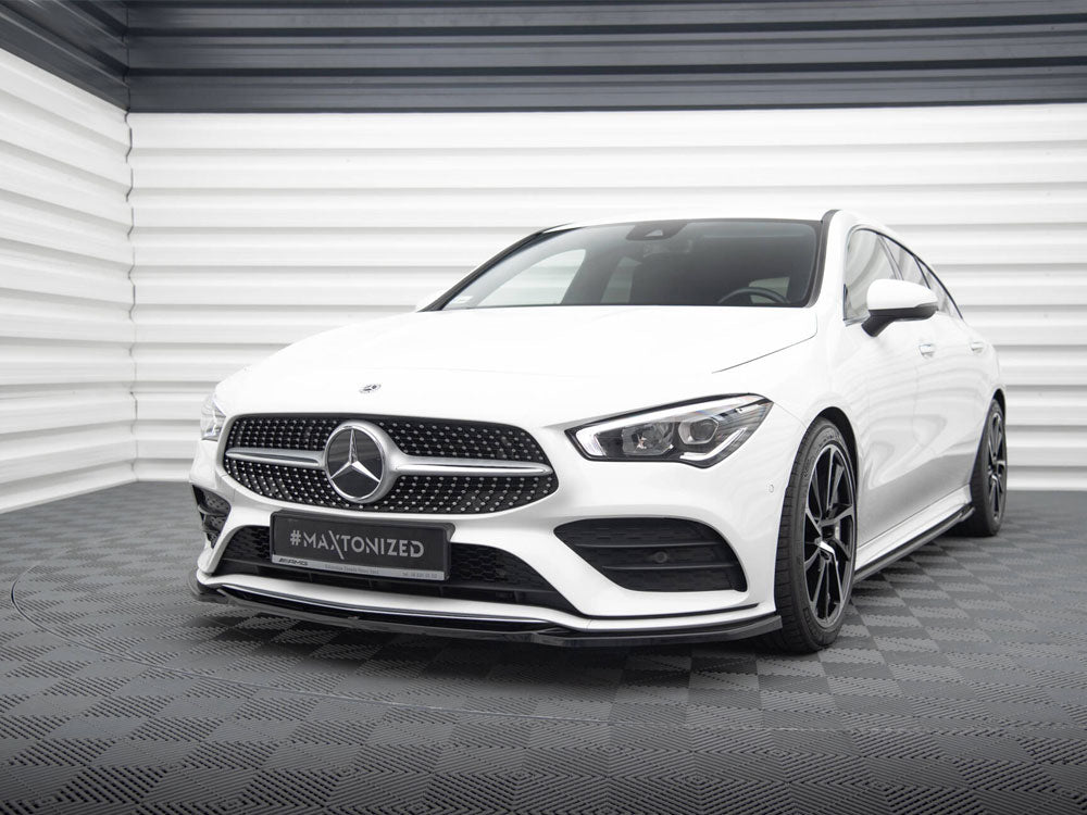 Front Splitter V.1 compatible with Mercedes-Benz CLA A35 AMG / AMG Line C118