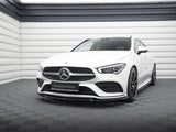 Front Splitter V.2 compatible with Mercedes-Benz CLA A35 AMG / AMG Line C118