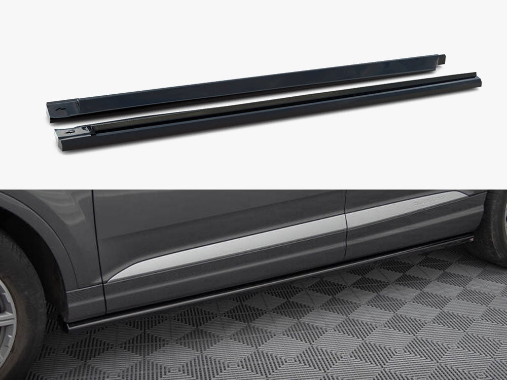 Side Skirts Diffusers compatible with Audi Q7 Mk2