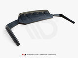 Central Rear Splitter (Vertical Bars) compatible with Audi Q7 Mk2
