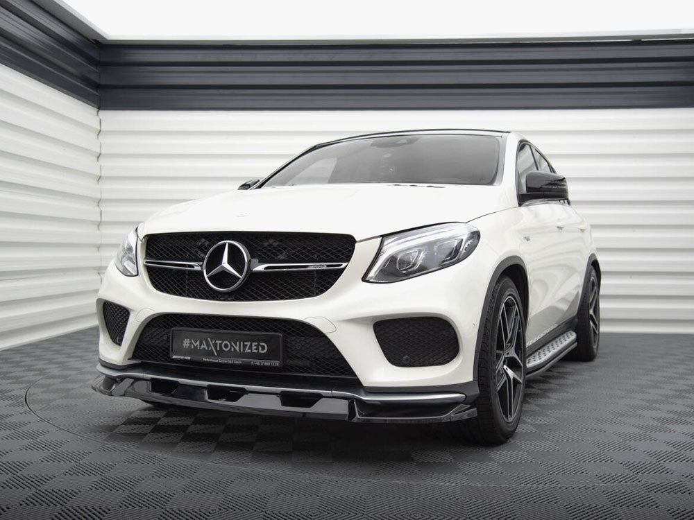 Front Splitter V.1 compatible with Mercedes-Benz GLE Coupe 43 AMG / AMG Line C292