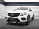 Front Splitter V.1 compatible with Mercedes-Benz GLE Coupe 43 AMG / AMG Line C292