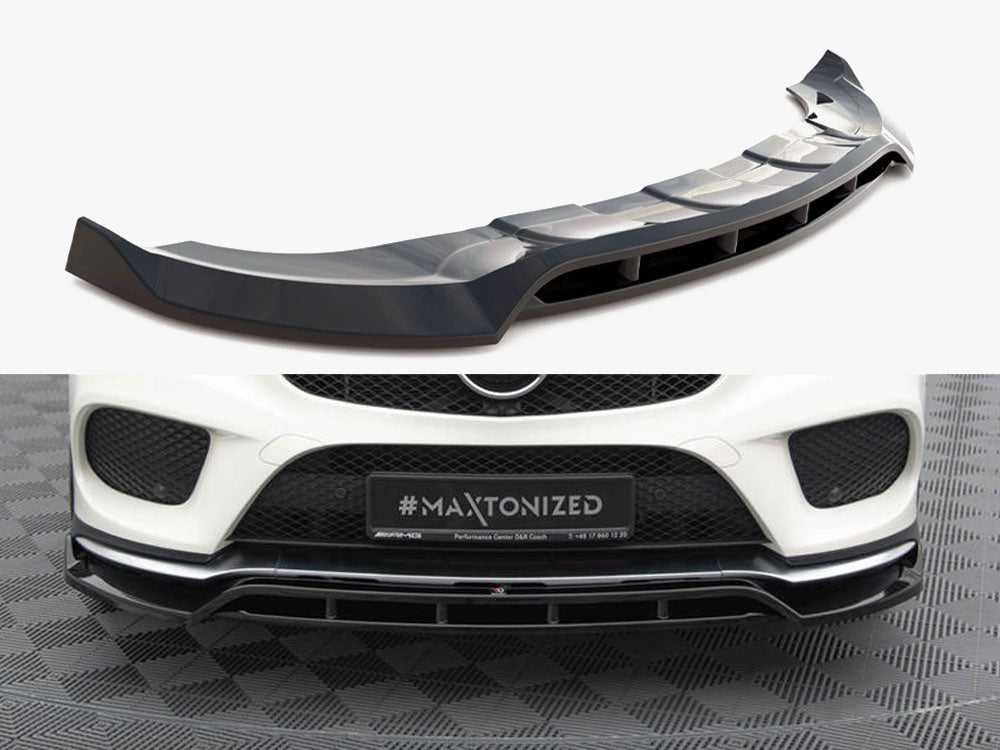 Front Splitter V.2 compatible with Mercedes-Benz GLE Coupe 43 AMG / AMG Line C292