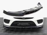 Front Splitter V.2 compatible with Mercedes-Benz GLE Coupe 43 AMG / AMG Line C292