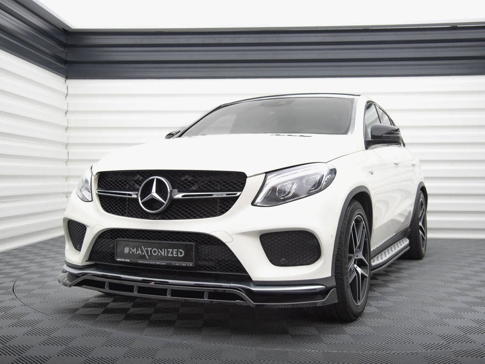 Front Splitter V.2 compatible with Mercedes-Benz GLE Coupe 43 AMG / AMG Line C292