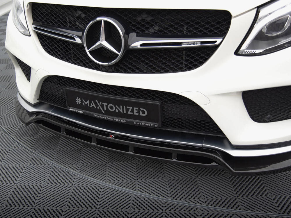 Front Splitter V.2 compatible with Mercedes-Benz GLE Coupe 43 AMG / AMG Line C292