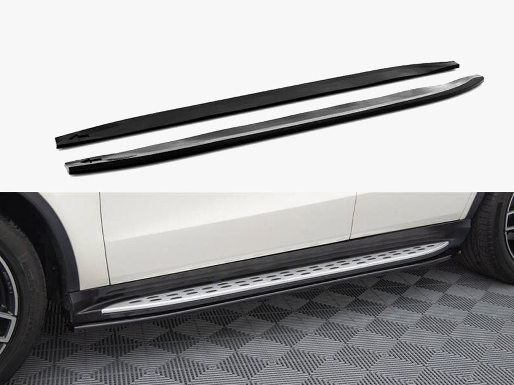 Side Skirts Diffusers compatible with Mercedes-Benz GLE Coupe 43 AMG / AMG Line C292