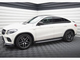 Side Skirts Diffusers compatible with Mercedes-Benz GLE Coupe 43 AMG / AMG Line C292