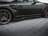 Side Skirts Diffusers compatible with Porsche 911 Turbo 997