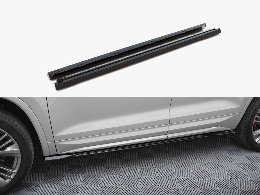 Side Skirts Diffusers compatible with Skoda Kodiaq RS Mk1 Facelift