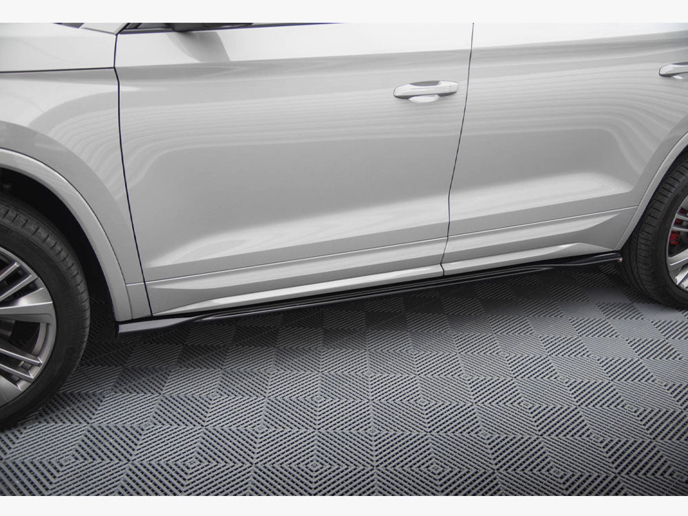 Side Skirts Diffusers compatible with Skoda Kodiaq RS Mk1 Facelift