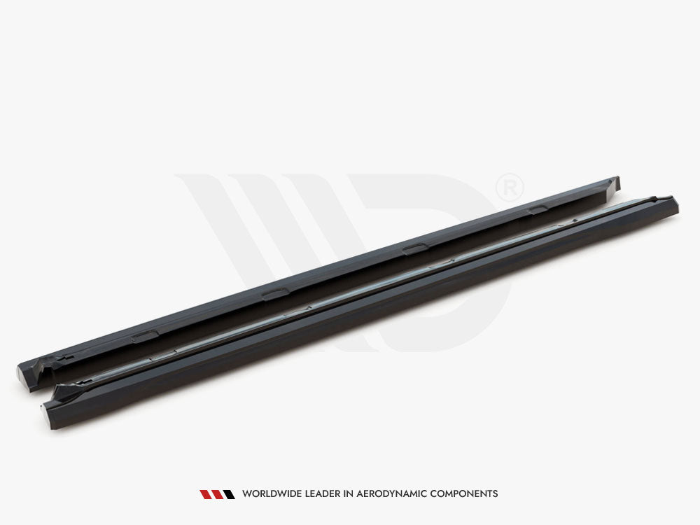 Side Skirts Diffusers compatible with Skoda Kodiaq RS Mk1 Facelift