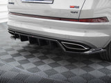 Rear Splitter (Vertical Bars) compatible with Skoda Kodiaq RS Mk1 Facelift