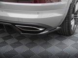 Rear Splitter (Vertical Bars) compatible with Skoda Kodiaq RS Mk1 Facelift