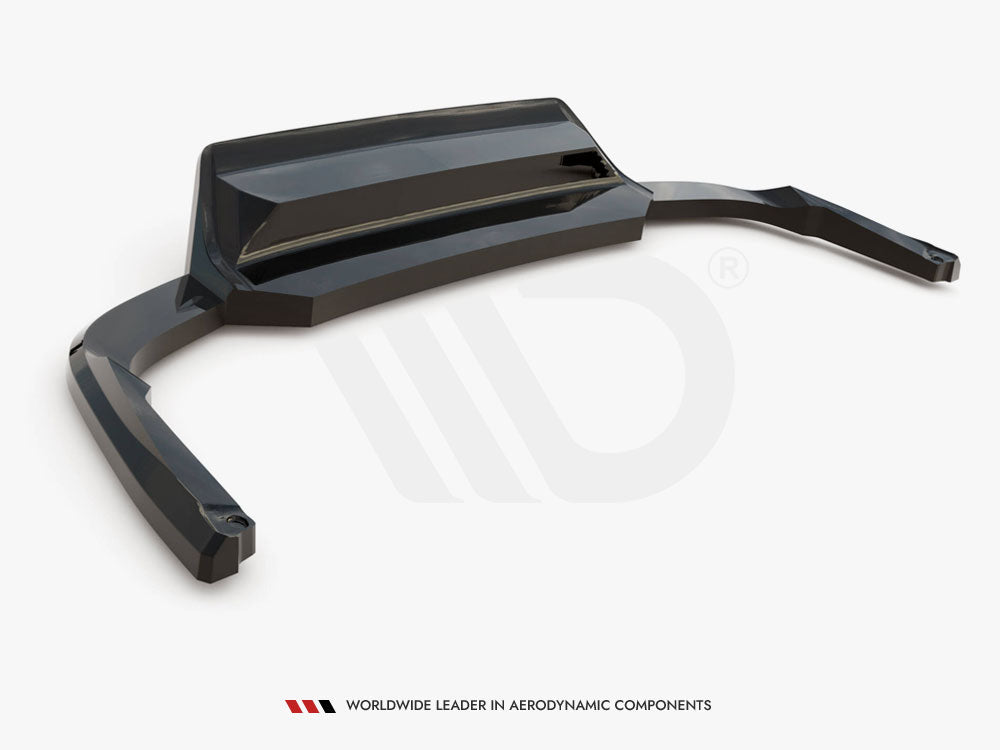 Rear Splitter (Vertical Bars) compatible with Skoda Kodiaq RS Mk1 Facelift
