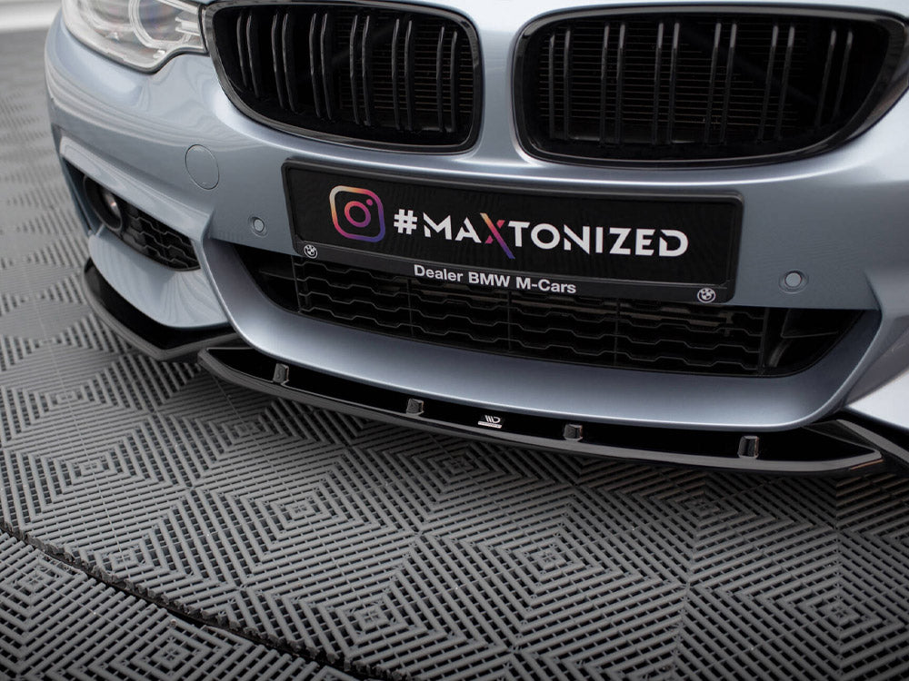 Front Splitter V.3 compatible with BMW 4 Coupe / Gran Coupe / Cabrio M-Pack F32 / F36 / F33