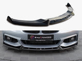 Front Splitter V.4 compatible with BMW 4 Coupe / Gran Coupe / Cabrio M-Pack F32 / F36 / F33