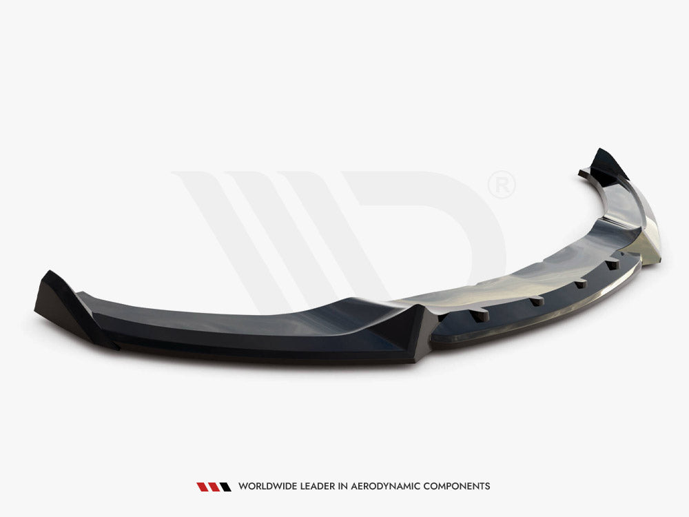 Front Splitter V.4 compatible with BMW 4 Coupe / Gran Coupe / Cabrio M-Pack F32 / F36 / F33