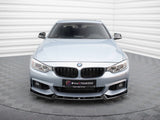 Front Splitter V.4 compatible with BMW 4 Coupe / Gran Coupe / Cabrio M-Pack F32 / F36 / F33