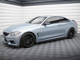 Side Skirts Diffusers V.3 compatible with BMW 4 Coupe / Gran Coupe / Cabrio M Sport F32 / F36 / F33