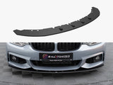 Street PRO Front Splitter compatible with BMW 4 Coupe / Gran Coupe / Cabrio M-Pack F32 / F36 / F33