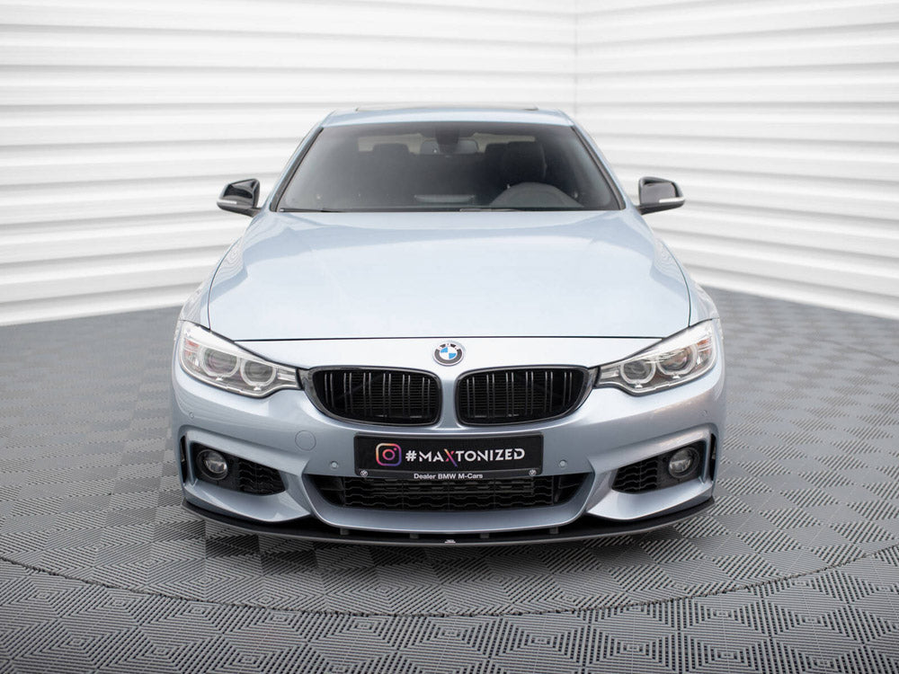 Street PRO Front Splitter compatible with BMW 4 Coupe / Gran Coupe / Cabrio M-Pack F32 / F36 / F33