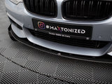 Street PRO Front Splitter + Flaps compatible with BMW 4 Coupe / Gran Coupe / Cabrio M-Pack F32 / F36 / F33