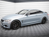 Street PRO Side Skirts Diffusers compatible with BMW 4 Coupe / Gran Coupe / Cabrio M-Pack F32 / F36 / F33