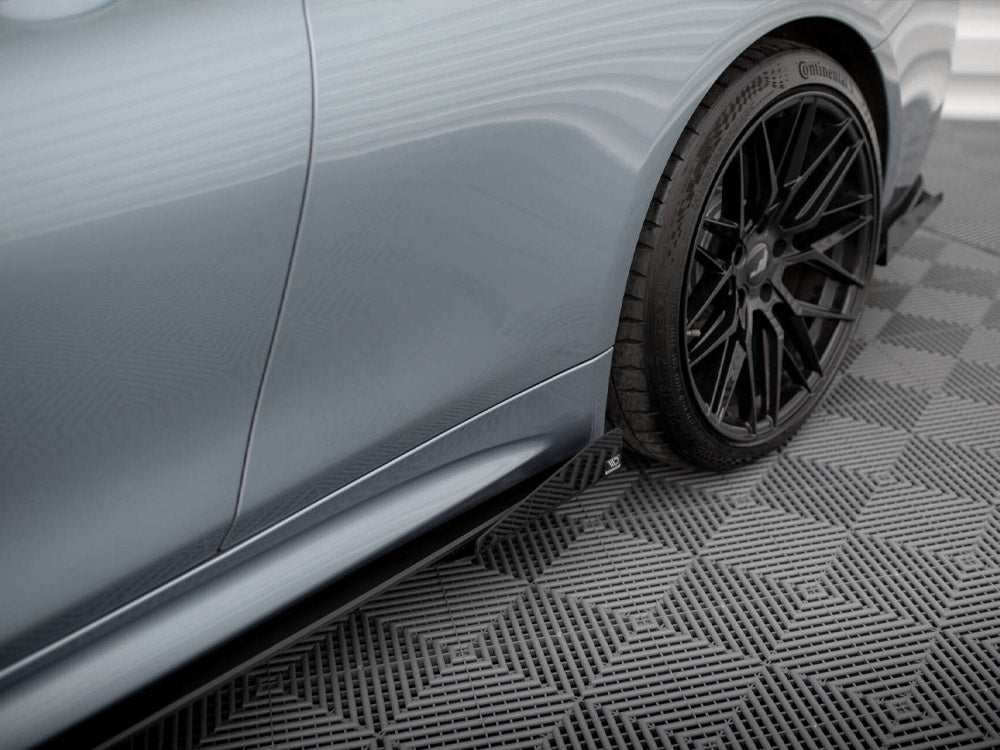 Street PRO Side Skirts Diffusers + Flaps compatible with BMW 4 Coupe / Gran Coupe / Cabrio M-Pack F32 / F36 / F33