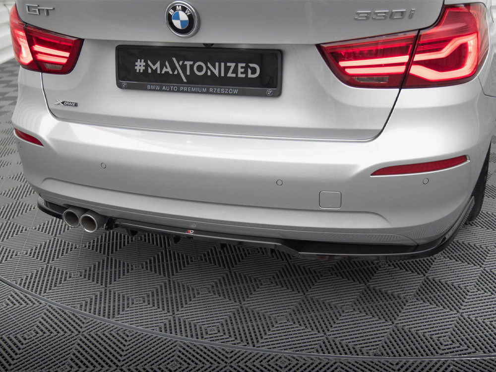 Rear Splitter (Vertical Bars) compatible with BMW 3 GT F34 Facelift