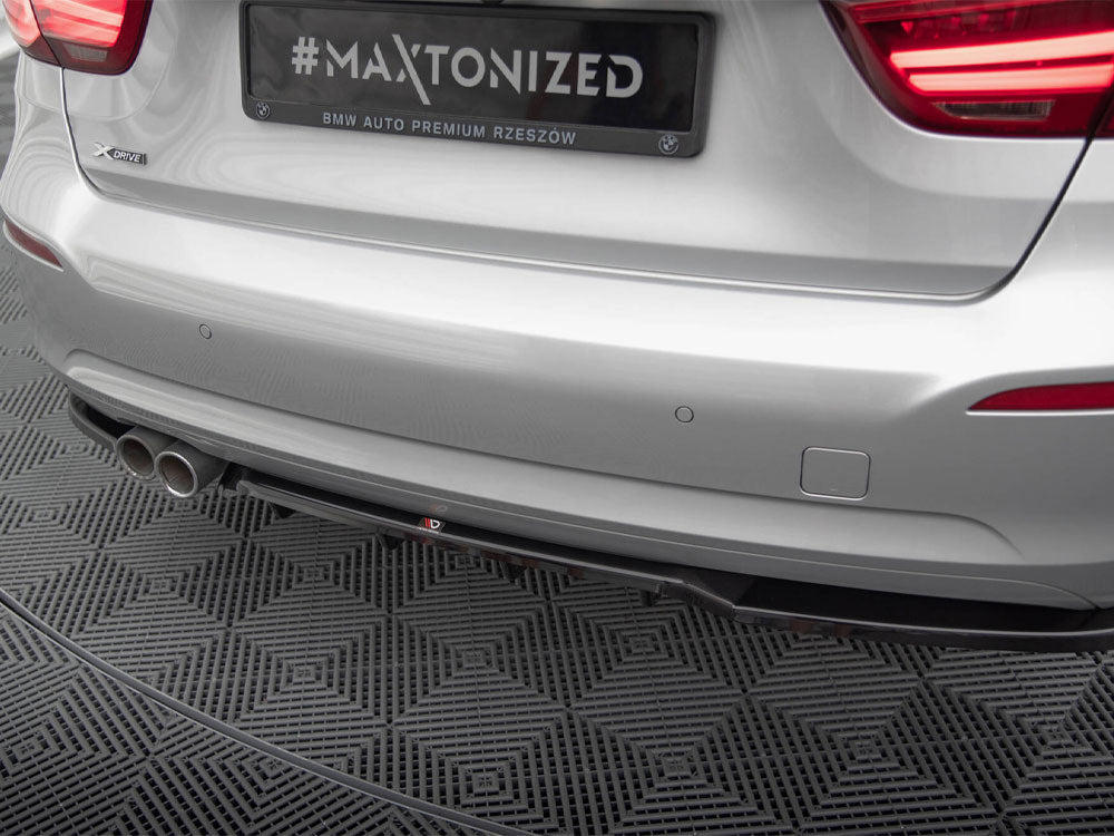 Rear Splitter (Vertical Bars) compatible with BMW 3 GT F34 Facelift