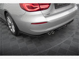 Rear Splitter (Vertical Bars) compatible with BMW 3 GT F34 Facelift