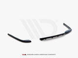 Rear Splitter (Vertical Bars) compatible with BMW 3 GT F34 Facelift