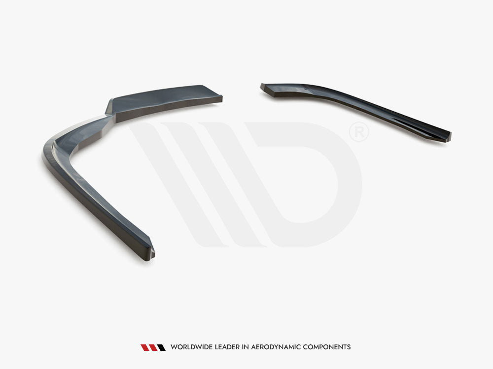 Rear Splitter (Vertical Bars) compatible with BMW 3 GT F34 Facelift