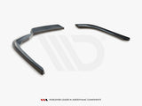 Rear Splitter (Vertical Bars) compatible with BMW 3 GT F34 Facelift