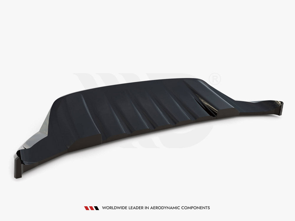Front Splitter compatible with Porsche Cayenne Mk2 Facelift