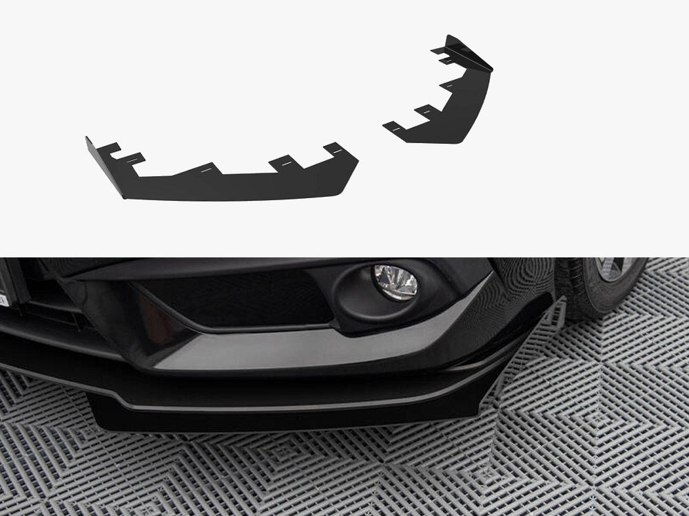 Front Flaps compatible with Honda Civic Mk10