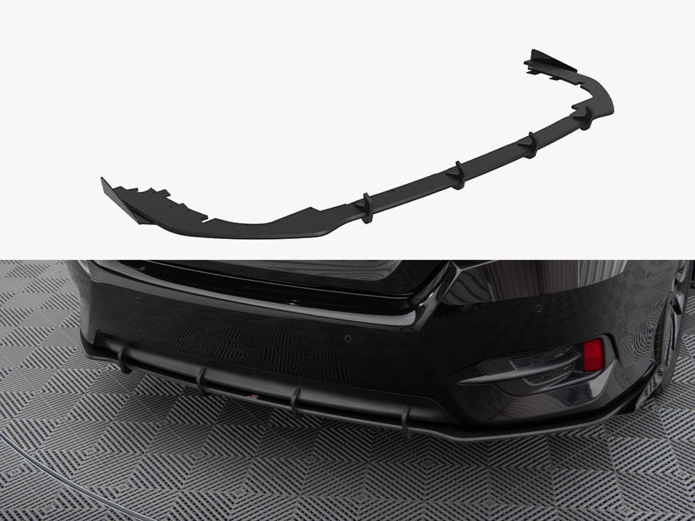 Street PRO Rear Diffuser + Flaps compatible with Honda Civic Mk10