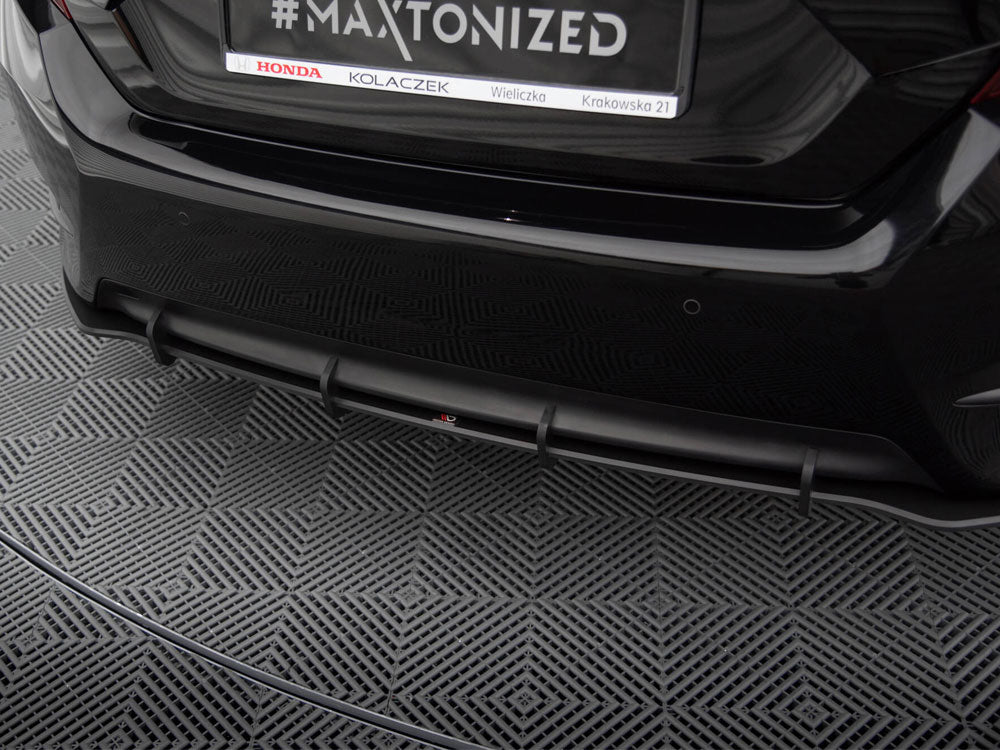 Street PRO Rear Diffuser + Flaps compatible with Honda Civic Mk10