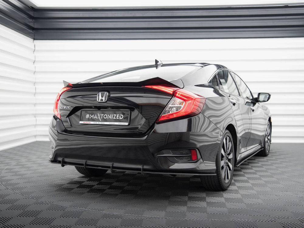 Street PRO Rear Diffuser compatible with Honda Civic Mk10