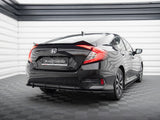 Street PRO Rear Diffuser compatible with Honda Civic Mk10